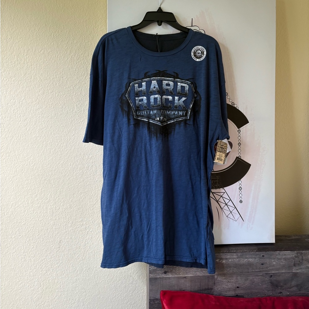 Hard Rock Cafe Blue Short Sleeve Tee